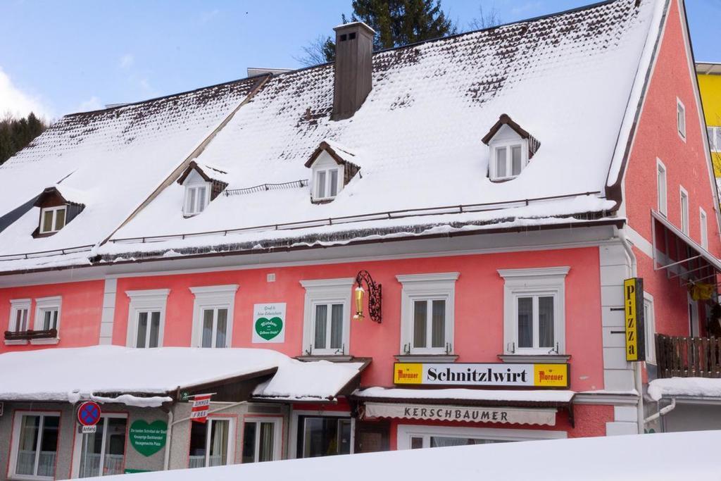 Bed & Breakfast Goldener Stiefel Mariazell Dış mekan fotoğraf
