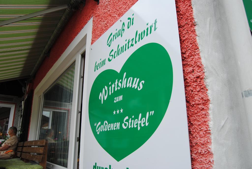 Bed & Breakfast Goldener Stiefel Mariazell Dış mekan fotoğraf