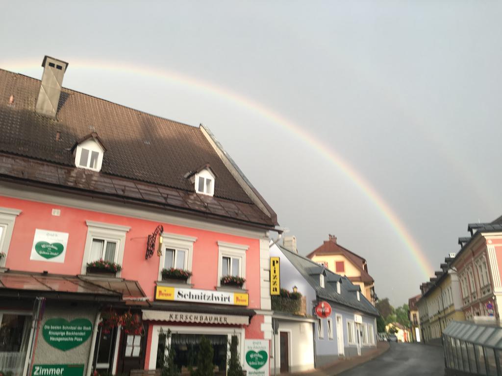 Bed & Breakfast Goldener Stiefel Mariazell Dış mekan fotoğraf